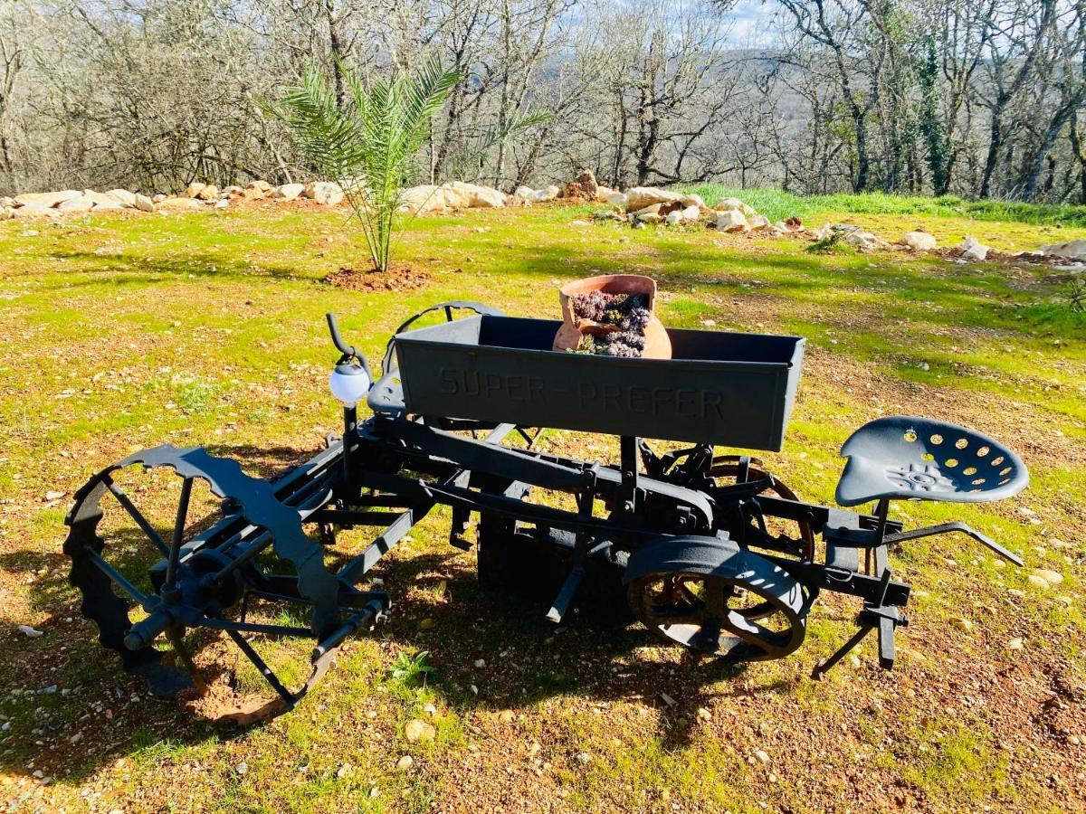 Séjour insolite ancien four à pain Le Prestadou Arcambal Exterior foto